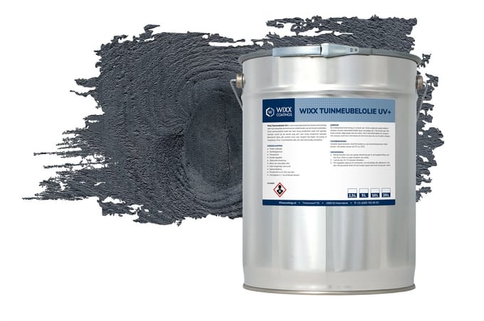 Wixx Tuinmeubel Olie UV+ - 20L - Zwart