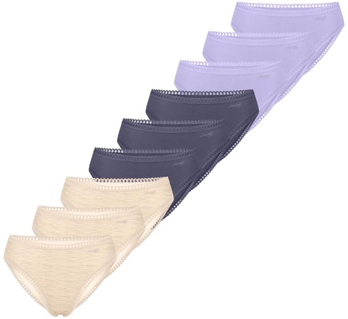 sloggi Dames slip / onderbroek 9 pack GO Crush