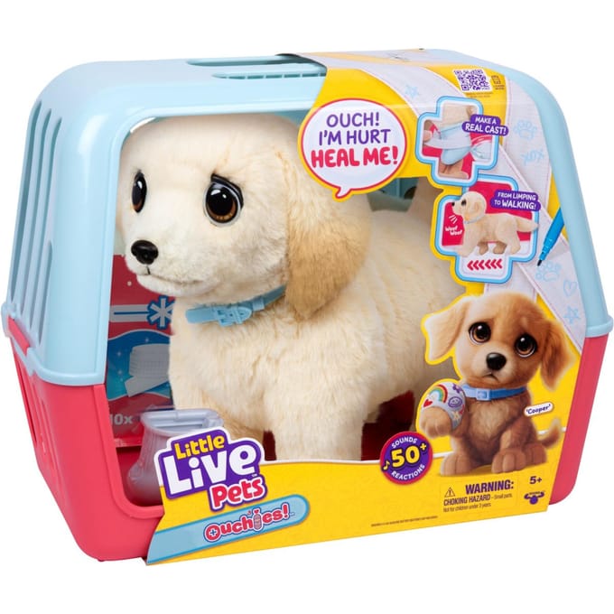 Little Live Pets Ouchies Labrador Elektroniche knuffels Interactieve knuffels