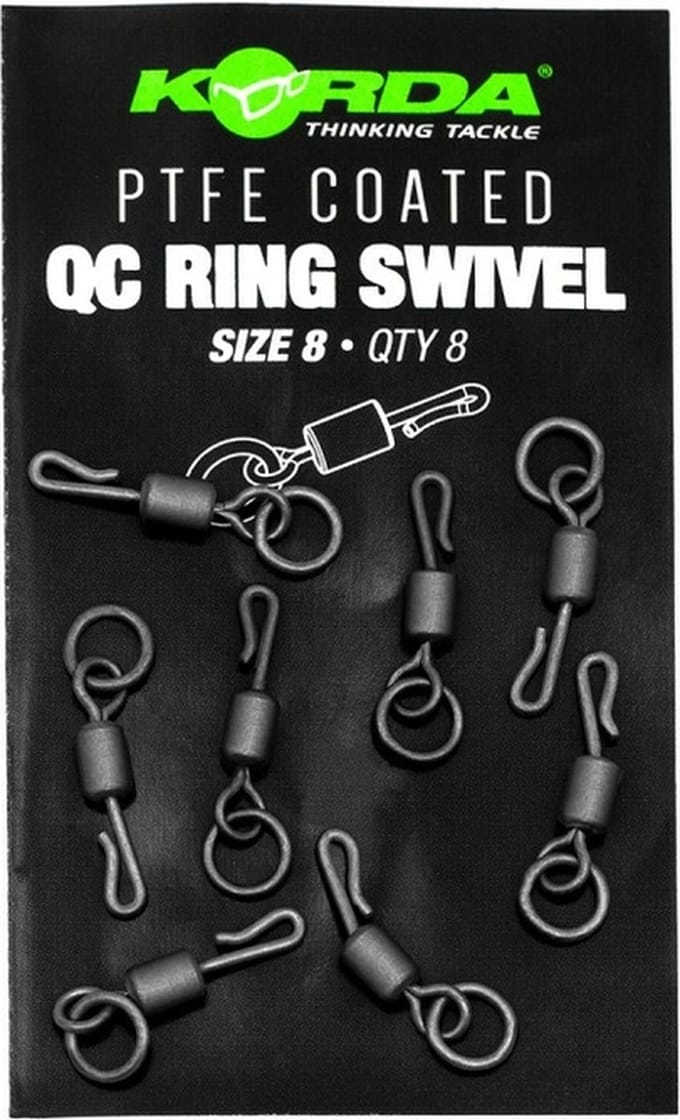 PTFE QC Ring Swivel 8pcs
