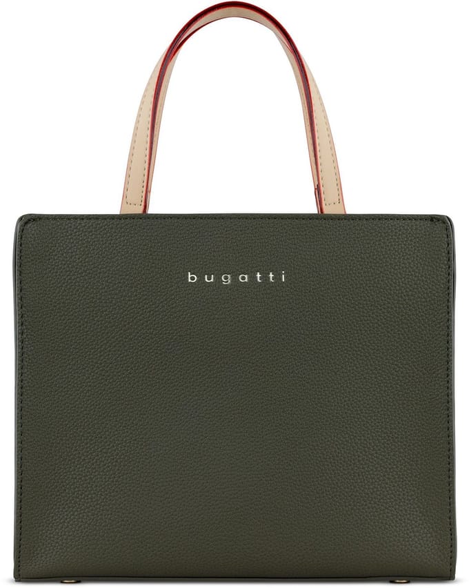bugatti Handtas Schoudertas Ella Tote Bag Mini Olive Olijfgroen