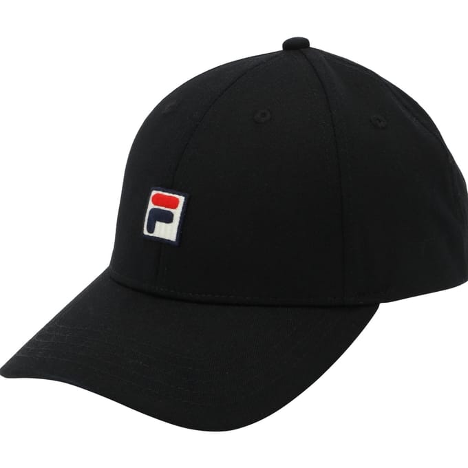 FILA Unisex Biella 6 Panel Logo Cap Black Taglia: OS | Cappelli Outlet | Unisex | Nero