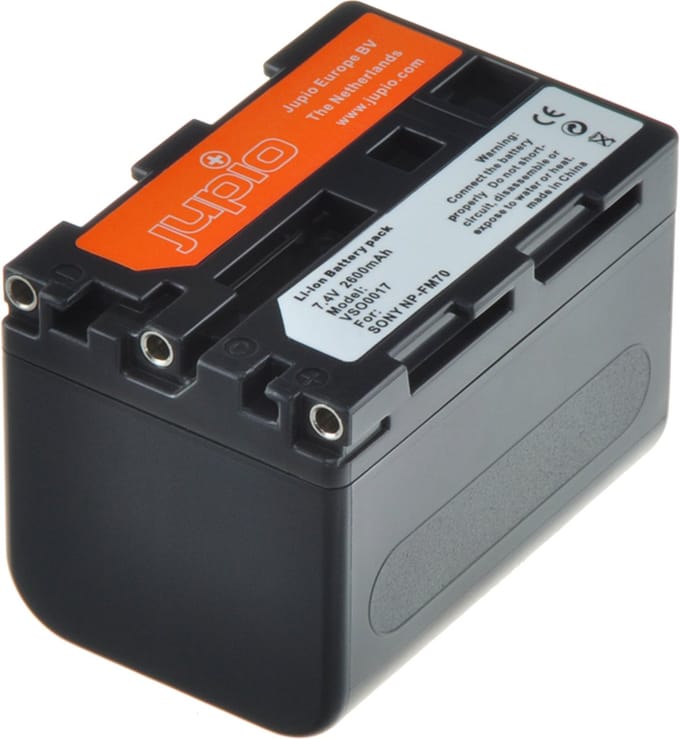 Jupio NP-FM70/FM71 / NP-QM70/QM71 / 803E - Accu Camcorder