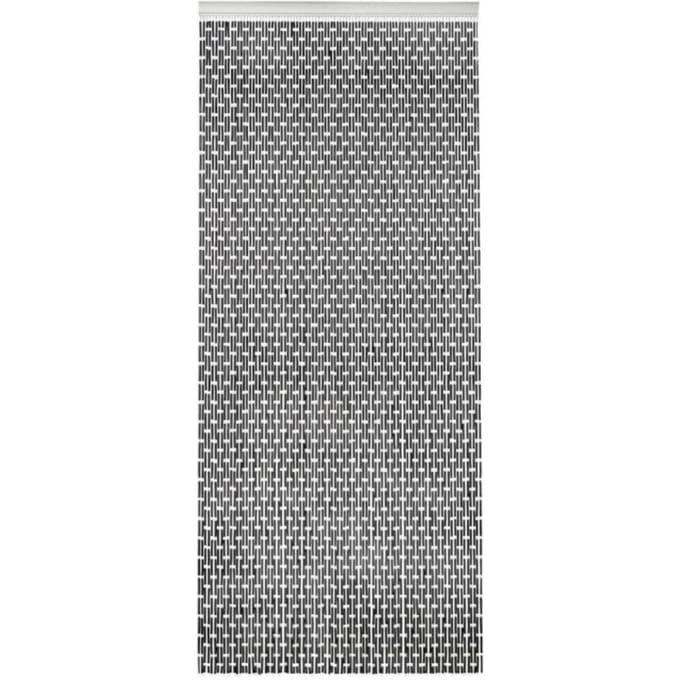 Vliegengordijn-deurgordijn- Tubes 100x232 cm zwart