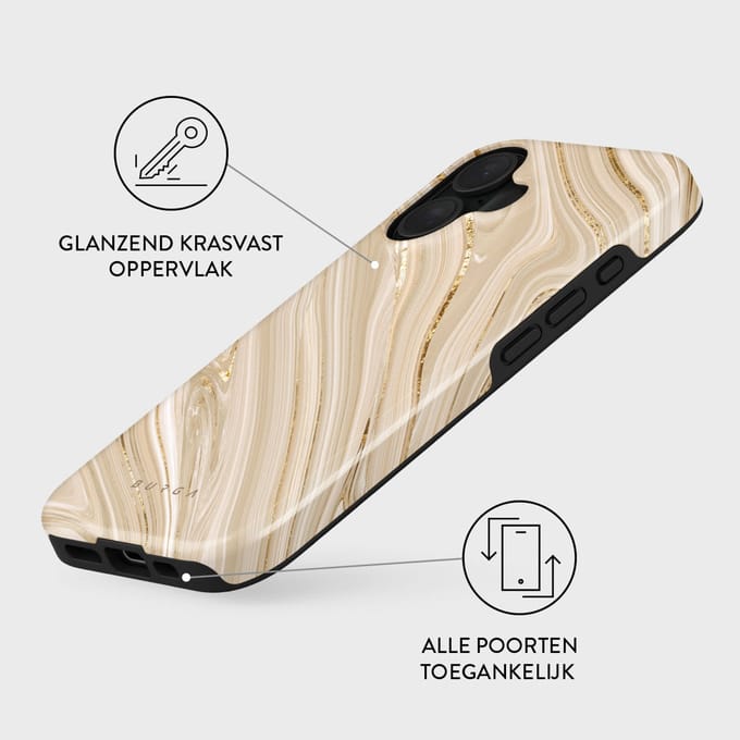 Burga Tough Case geschikt voor Apple iPhone 16 Plus - Full Glam