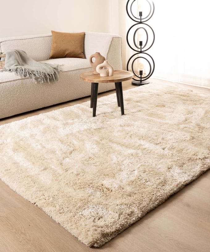 Shaggy vloerkleed - Meadow ivoor 200x300