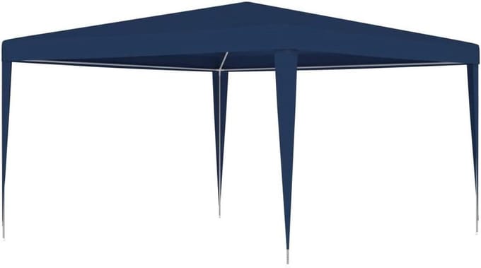 Tuinkamer Tent - Feest Overkapping - Buiten Feesten - UV Waterafstotend - 4x4 Meter - Blauw