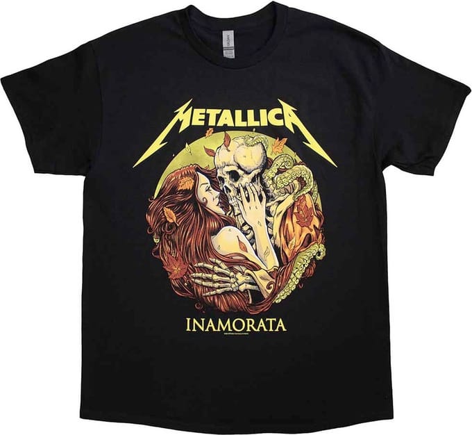 Metallica - Inamorata Heren T-shirt - M - Zwart