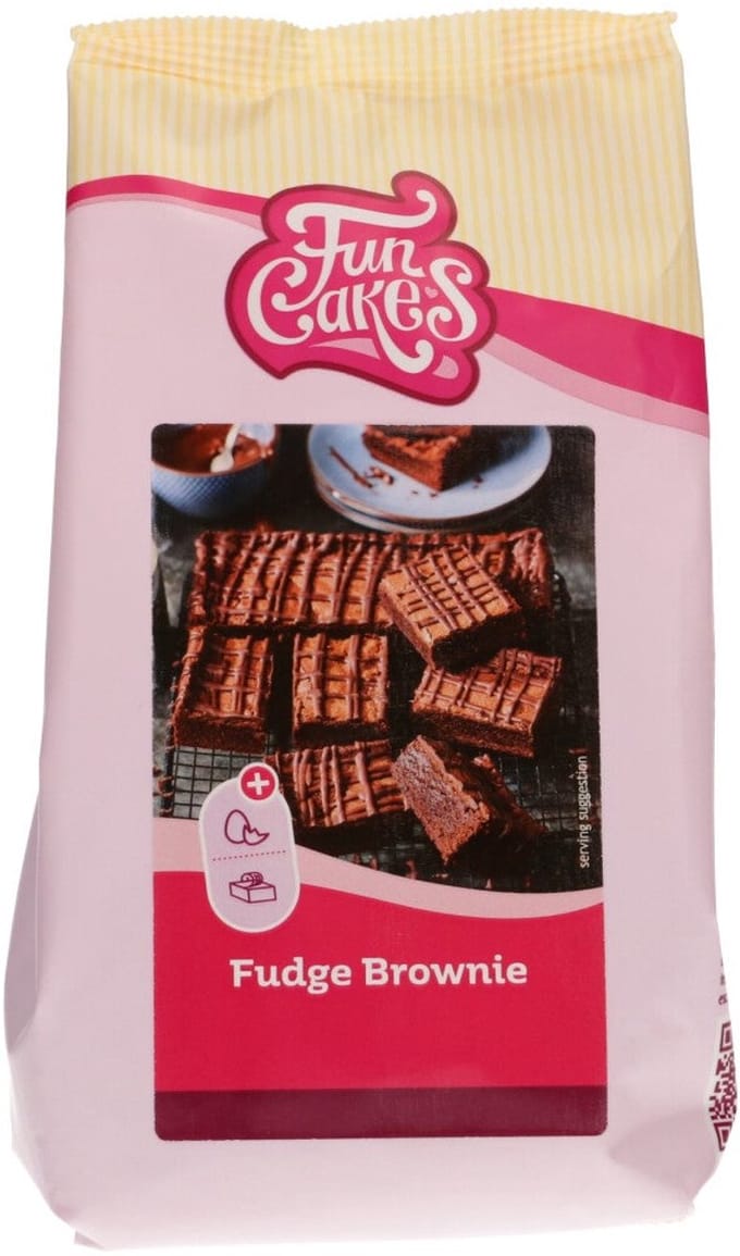 FunCakes Bakmix voor Fudge Brownies - 500g - Browniemix - Cakemix