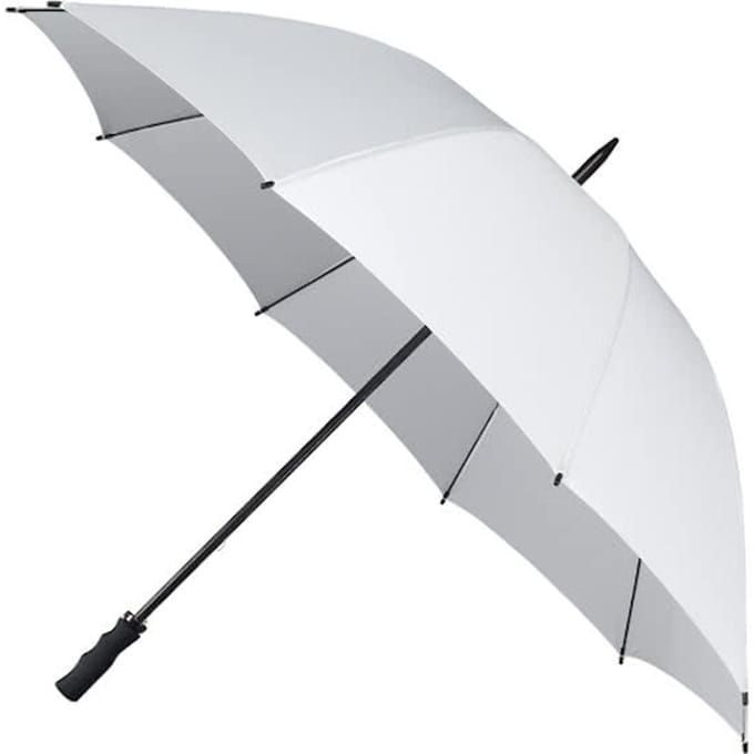 Falcone - Storm Paraplu - Ø 130 cm - Golfparaplu - Windproof - Wit