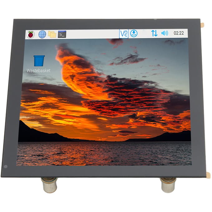 Capacitief Touchscreen 5 Aanraakpunten 4 Inch HD Multimedia Interface 720x720 Hoge Hardheid voor gray