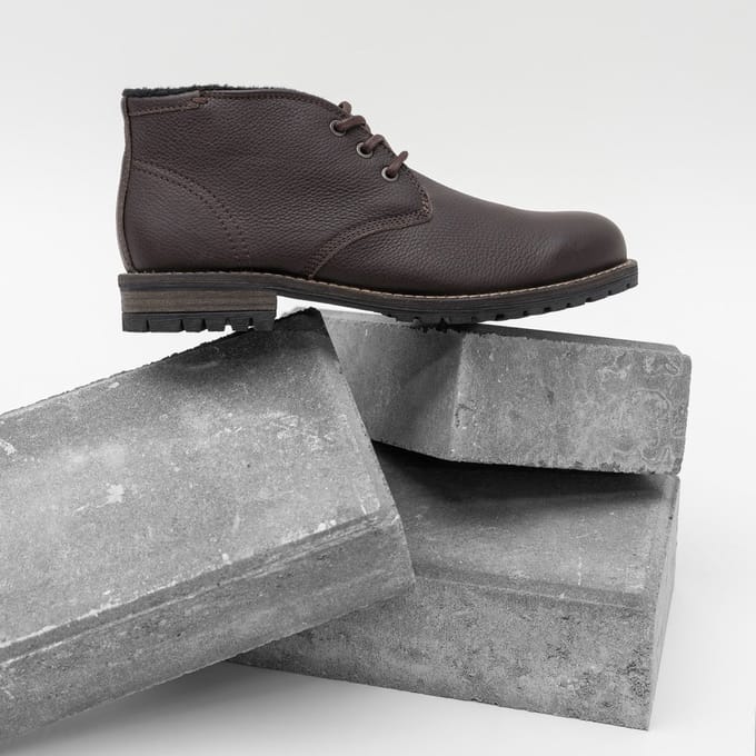 Nordland gordon chucka boots heren bruin leer