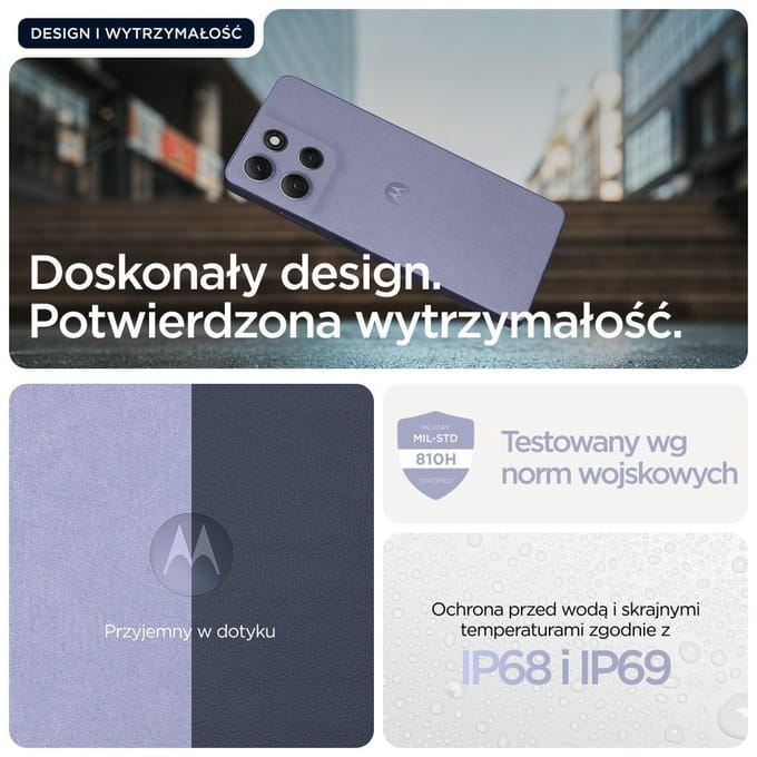 Motorola moto g86 5G - 8/256GB - Pantone Cosmic Sky (Lila)