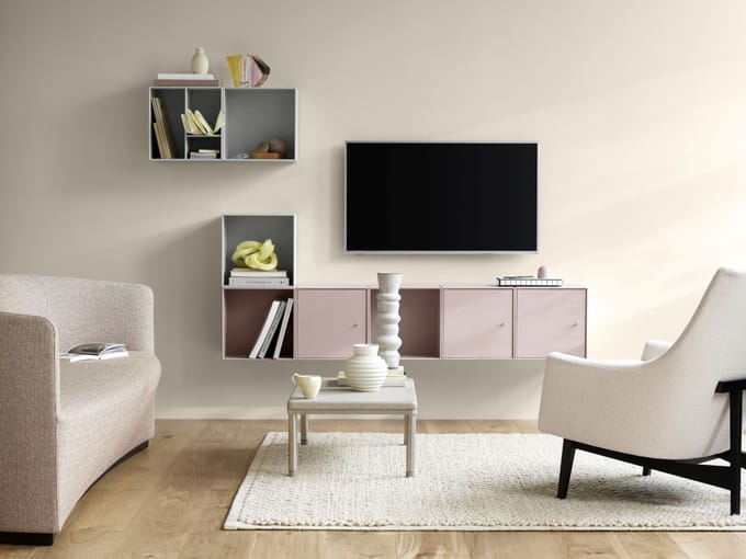 Montana Montana Mini 1002 Wandmodule met drie vakken - Nordic