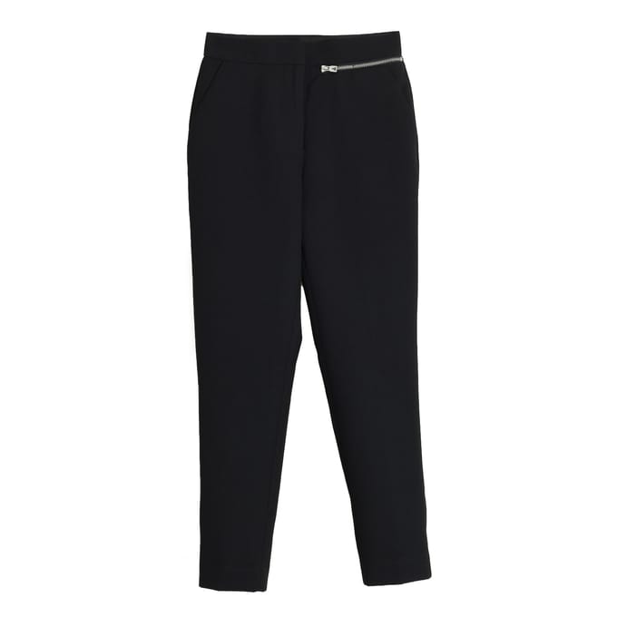 Lange broek met ritszak 16F2PA08 vrouw