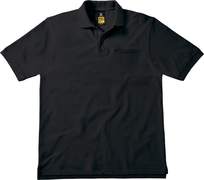 B&C Energy Pro Polo Shirt CGPUC11 - Black - M