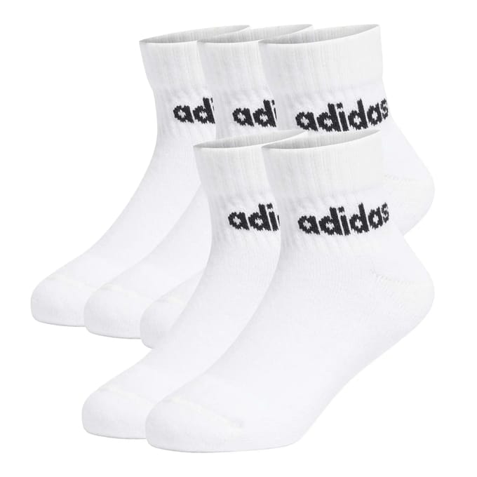 Adidas Linear Enkelsokken (5-pack)