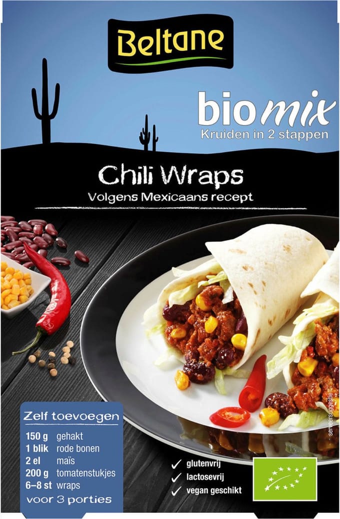Beltane Chili Wraps