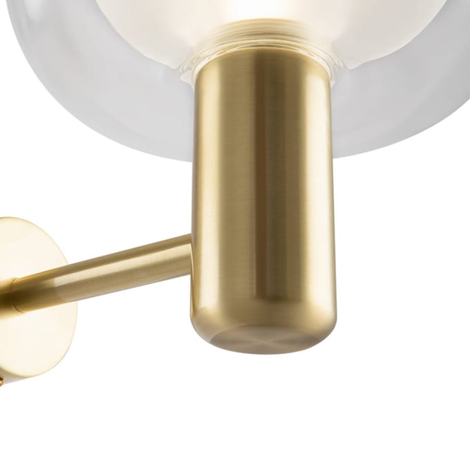 Maytoni Vision wandlamp, goud, 1-lamp