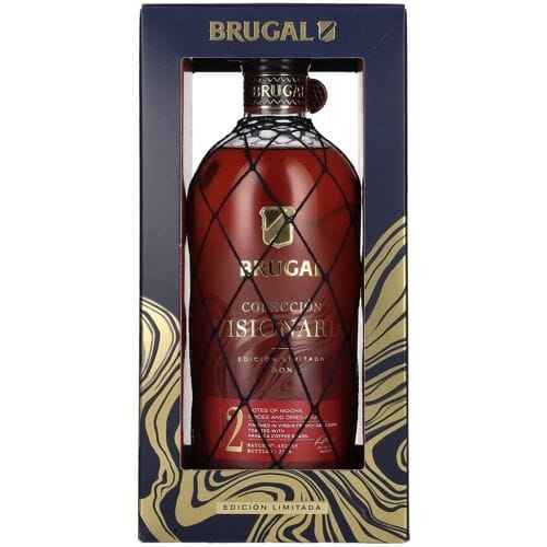 Brugal Ron Brugal COLECCIÓN VISIONARIA Edición Limitada 02 45% Vol. 0,7l in geschenkverpakking