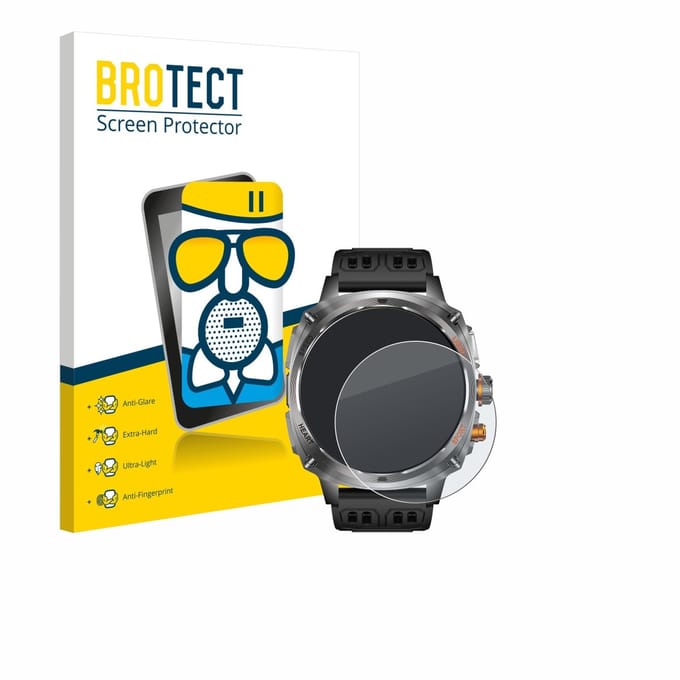 BROTECT - Screenprotector voor Rogbid Titan V 1.75" - Folie Beschermfolie Beschermglas matte