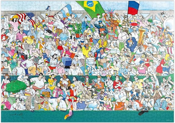 Legpuzzel - Stripklassiekers - Ontspanning - Premium kwaliteit - 1000 stukjes - Meerdere kleuren
