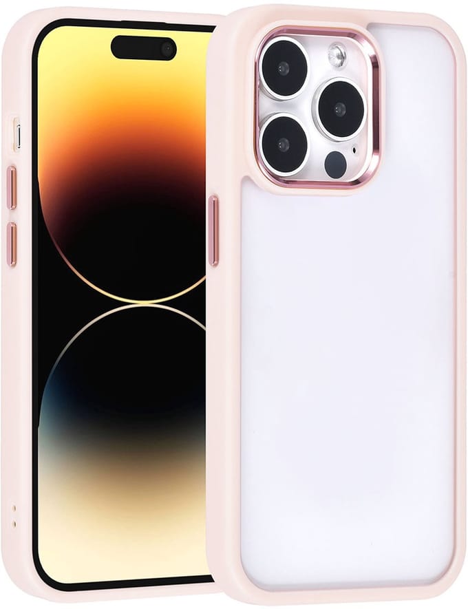UNIQ Accessory iPhone 14 Pro Backcover hoesje - Roze