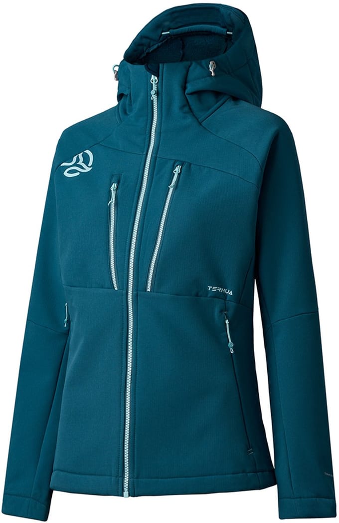 Ternua Lokkta Hard Jas Blauw S Vrouw