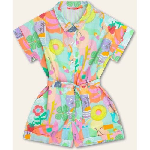 Oilily Puxy Onesie- maat152/12yr Meadow