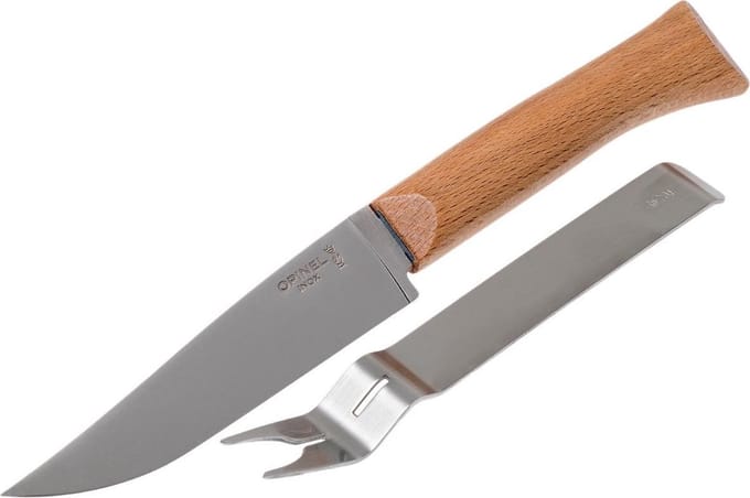 Opinel Kaasmes met vork - 2-delige set