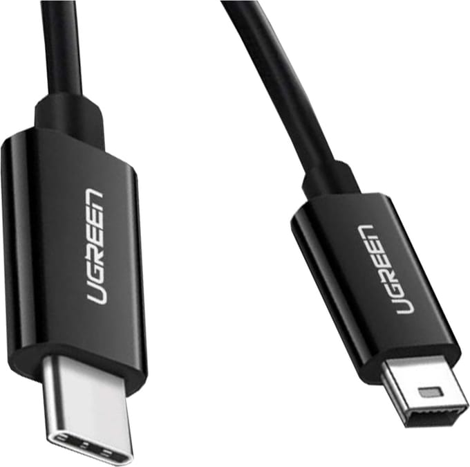 Kabel Usb-C Do Mini Usb Ugreen Us242, 1M (Czarny)