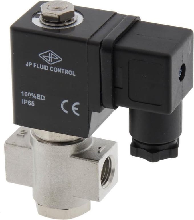 Magneetventiel ST-DB 1/4'' NO rvs EPDM 0-12bar 24V DC - ST-DB014S030E-024DC