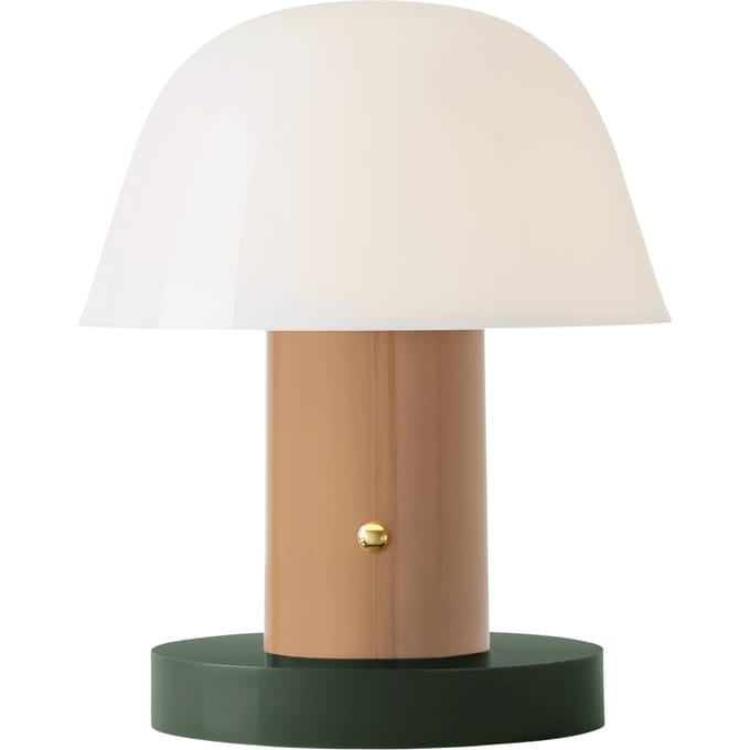 &Tradition - Setago JH27 Tafellamp - nude & forest - beige