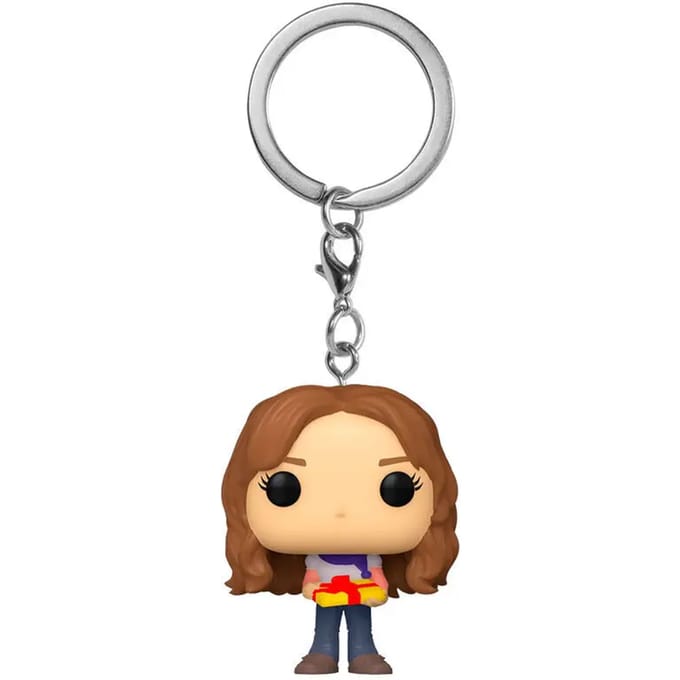 Funko Pocket Pop! Sleutelhanger: Harry Potter Holiday - Hermione Granger