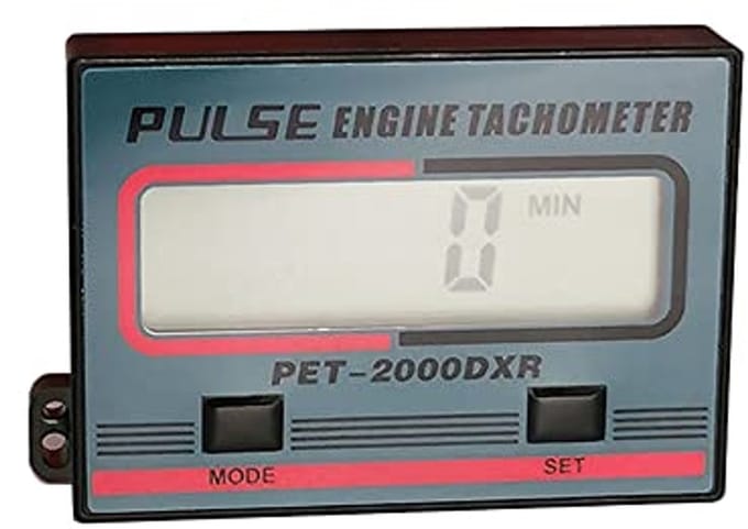 Digitale Inductietachometer voor Kettingzagen en Grasmaaiers - LCD-display