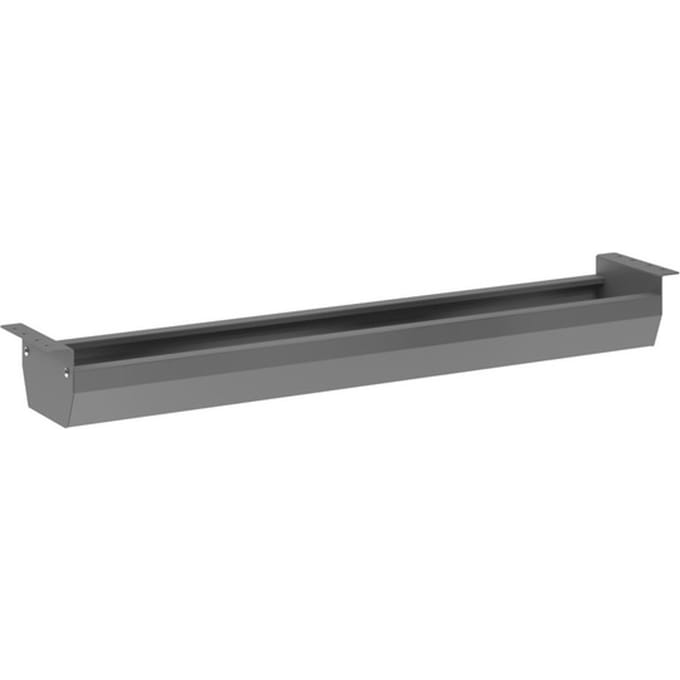 KC12 W | Horizontale kabelgoot - Accessoires Wit 120 cm