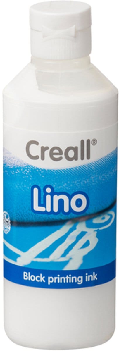 Linoleumverf creall lino wit 250ml | 6 stuks