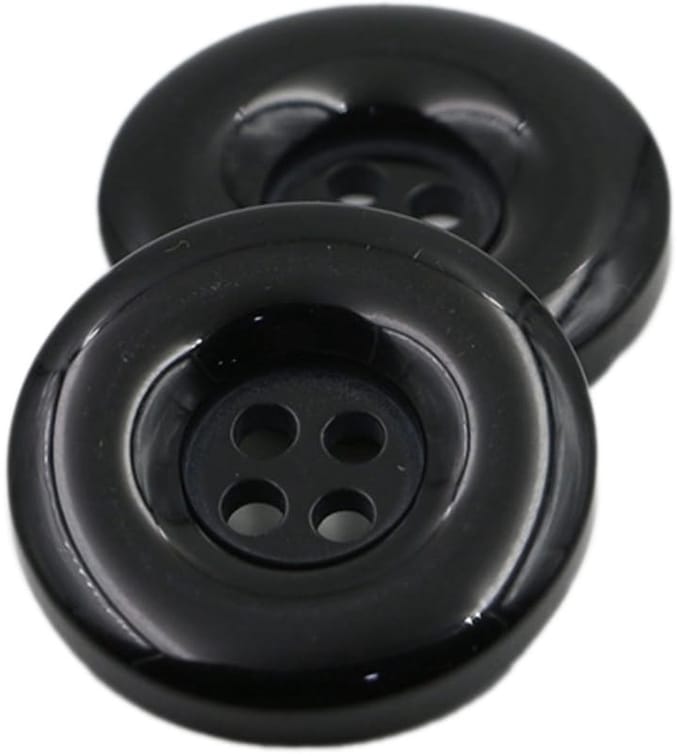 Set van 10 Decoratieve Resin Knopen met 4 Gaten voor Creatieve Projecten