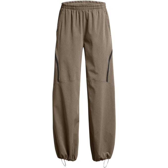 Under Armour Joggingbroek voor dames, geweven, met een ruime pasvorm (Bruin)
