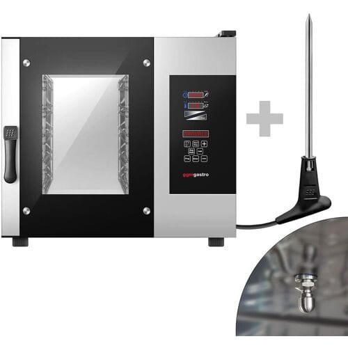 GGM Gastro Kombidämpfer - Digital - 5x GN 1/1 - inkl. Waschsystem & Temperaturfühler