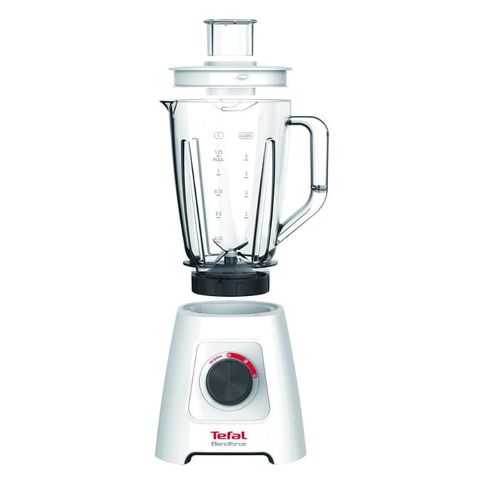 Tefal Blendforce II BL4201 - Blender - 1.25L - Smoothie Maker - Pulse Functie - 600W - Wit