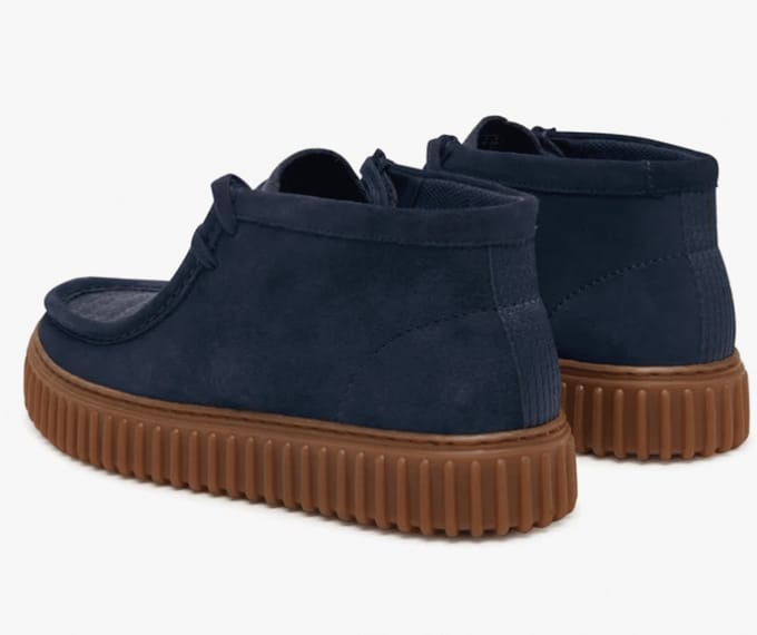 Clarks Shoes Torhill Hi Booties Blauw EU 46 Man