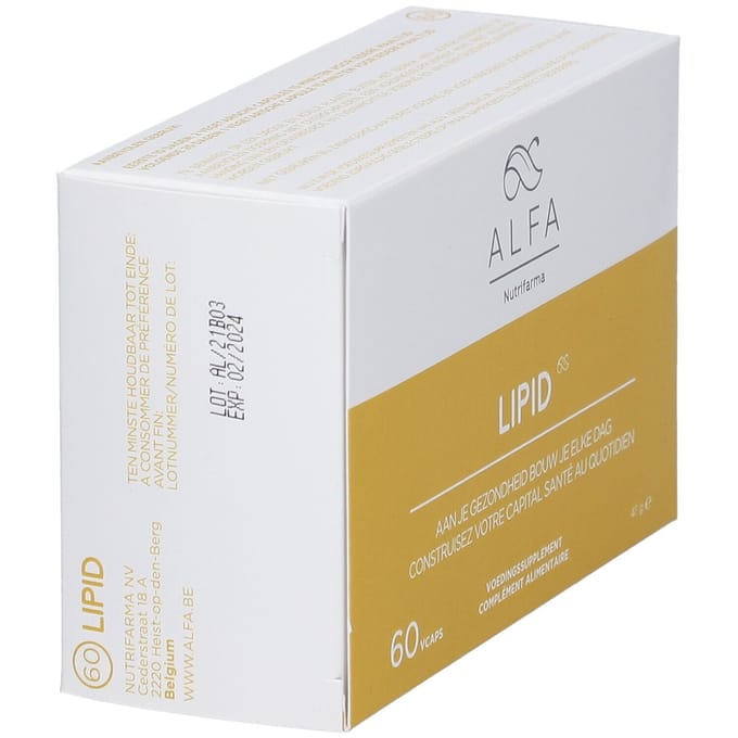 Alfa Lipid Afslanken 60 Capsules