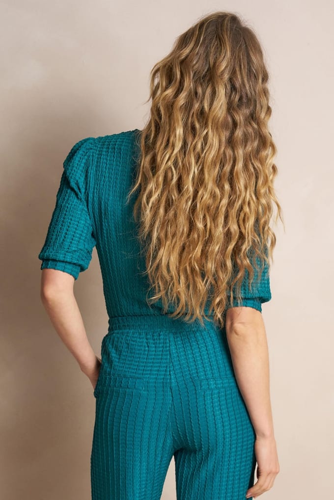 Top Zhara | Teal