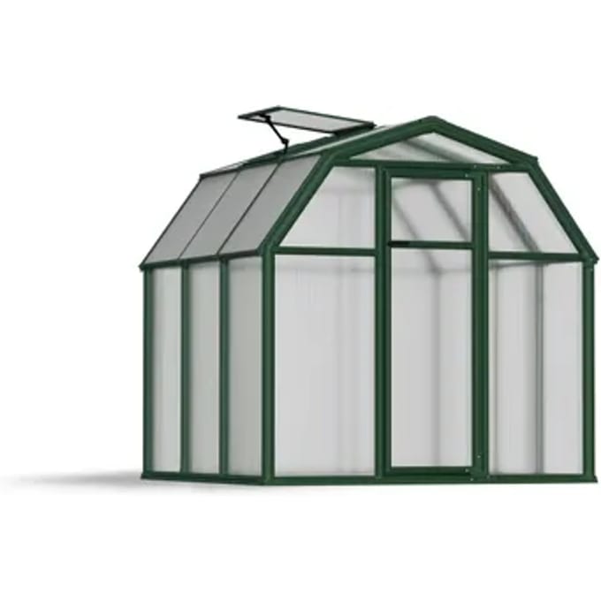 Canopia Tuinkas Eco Grow 6x6 - Polycarbonaat 4mm/6mm - Groen - 197x204x198cm