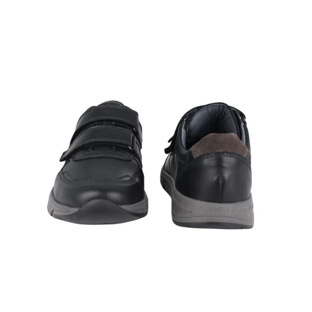 Waldläufer Haslo - heren sneaker - Zwart - maat 40.5 (EU) 7 (UK)