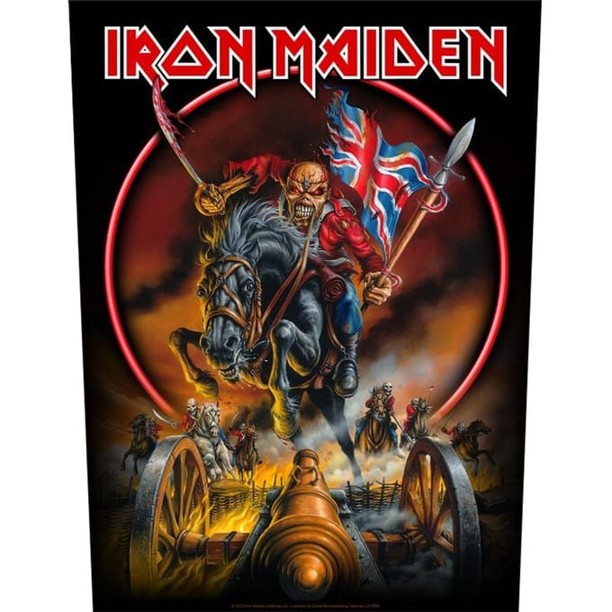 Iron Maiden England '88 Unisex Embleem - Neutraal - Standard