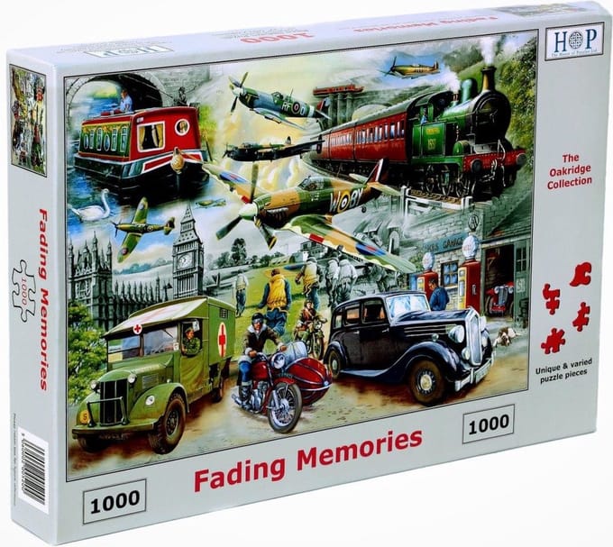 Fading Memories Puzzel 1000 Stukjes