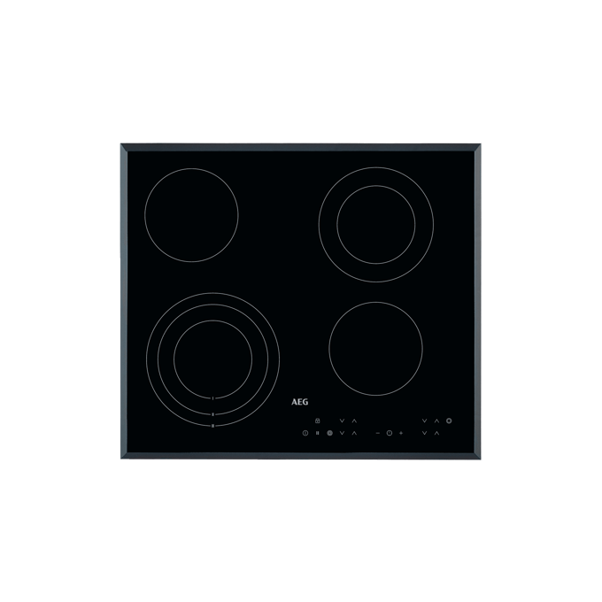 AEG 3000 Radiant Hob - keramische kookplaat, 60 cm HK634030FB