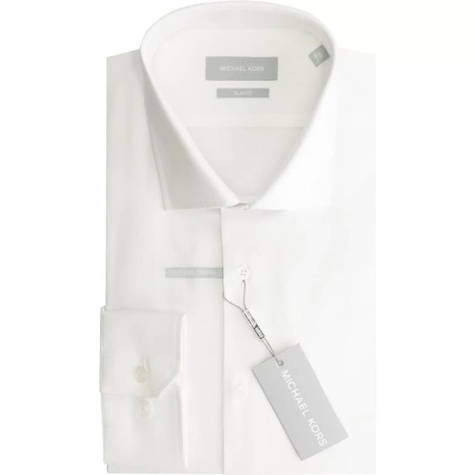 Slim gestructureerde blouse Michael Kors Dobby